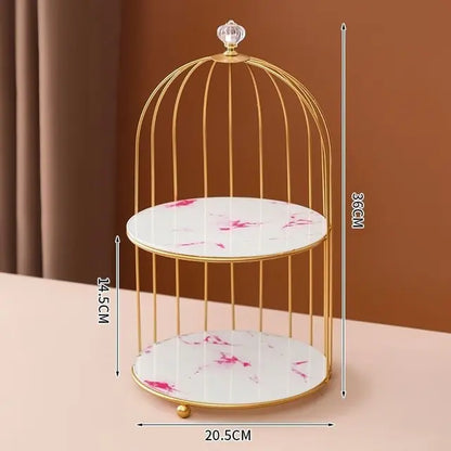 Bird Cage Cosmetic Organizer