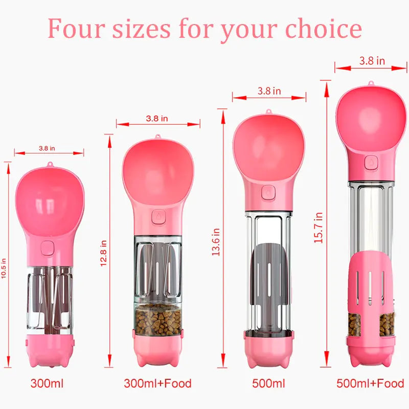 Multifunction Water Food Pet Bottle