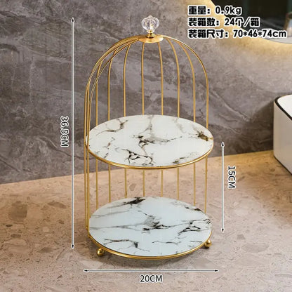 Bird Cage Cosmetic Organizer