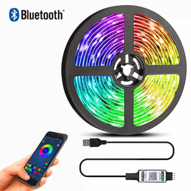 Bluetooth Control RGB Strip Lights