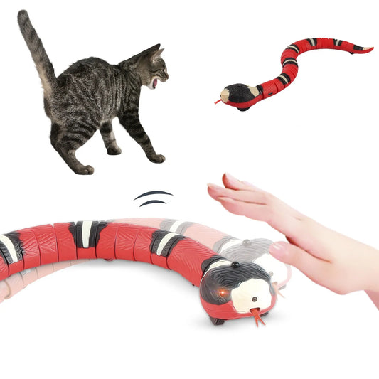 Automatic Electronic Snake Cat Toys