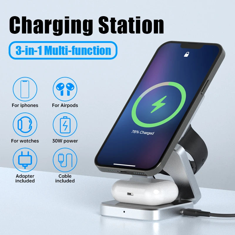 Multi-function Wireless Charging Station